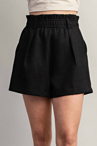 GLAM Casual Chic Shorts in black - women's shorts