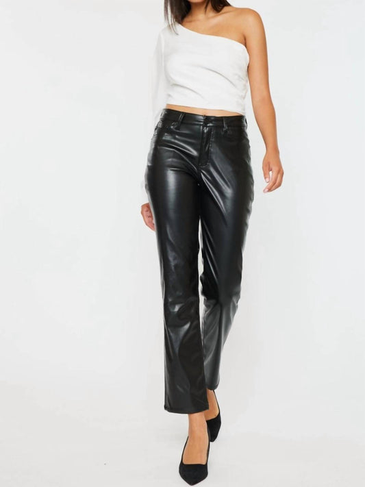 Kancan - Rudi Faux Leather Pants
