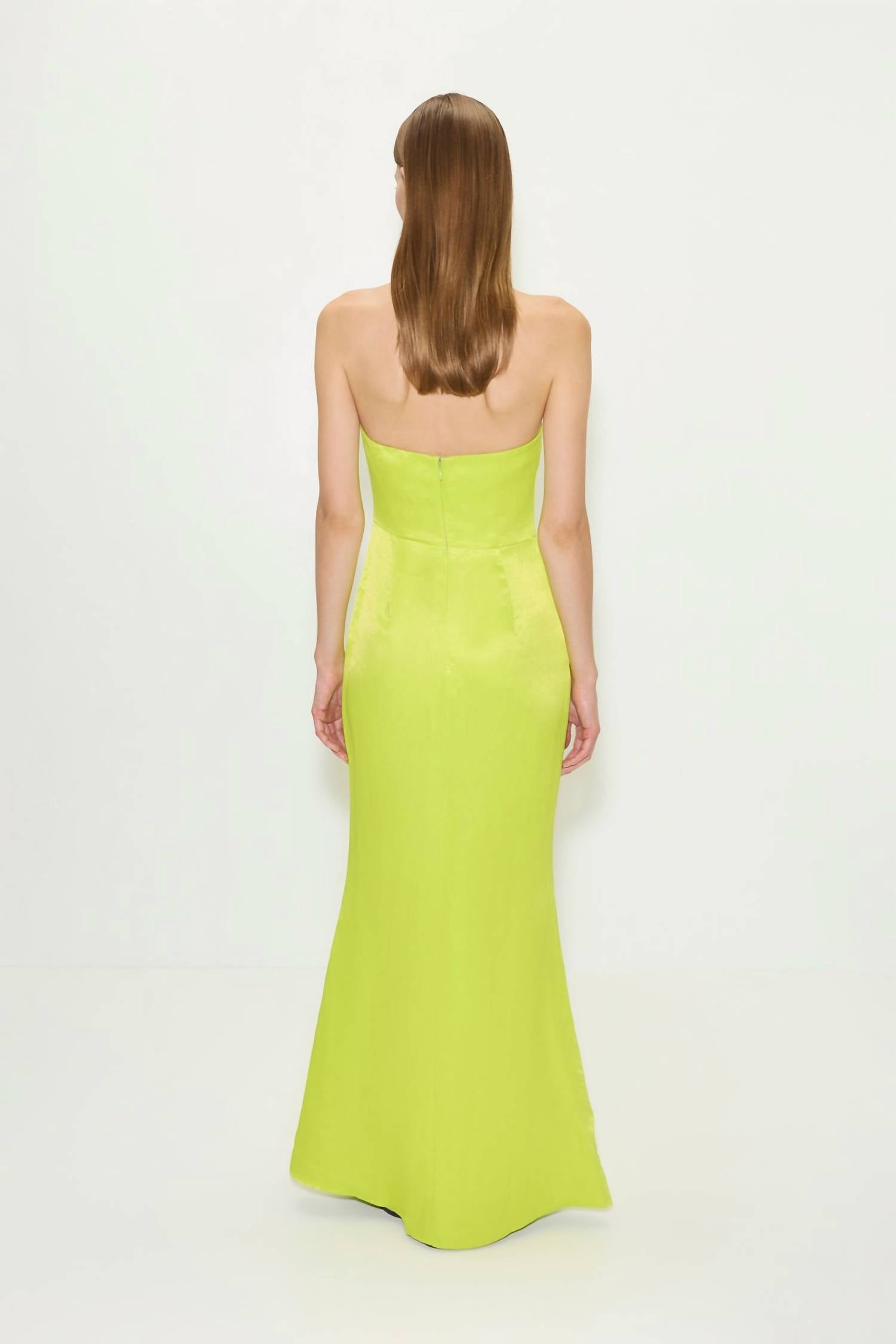 Simon Miller - Sculpty Strapless Satin Dress