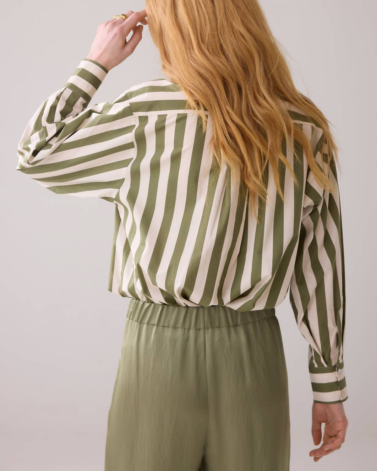Summum - Contrast Bow Tie Blouse