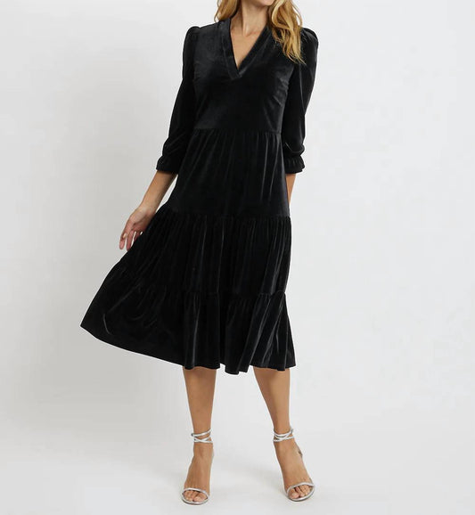 Maggie Velvet Dress