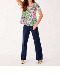 Lilly Pulitzer - Etta Scoop Neck Top