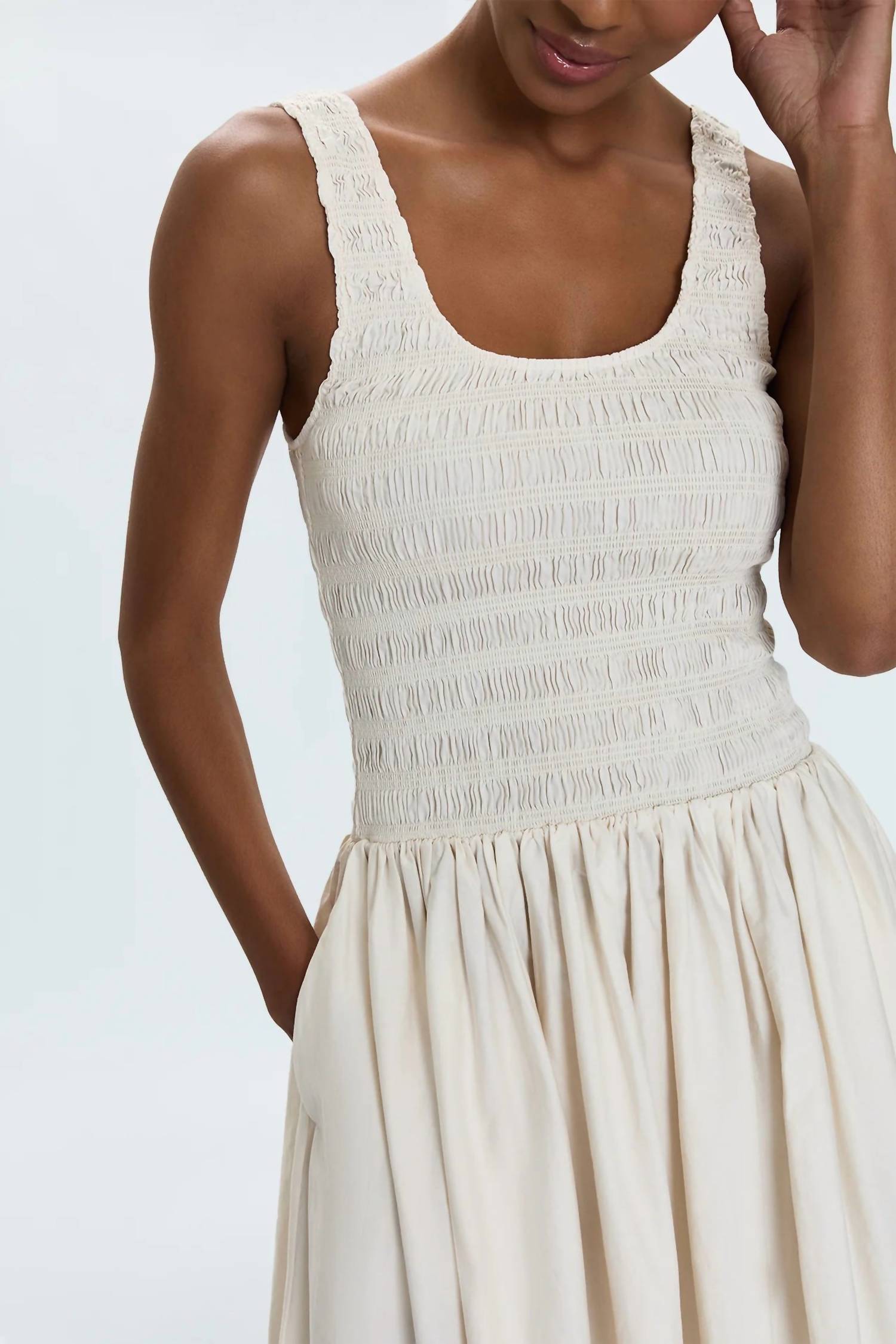 Pistola - Alessia Smocked Drop Waist Dress
