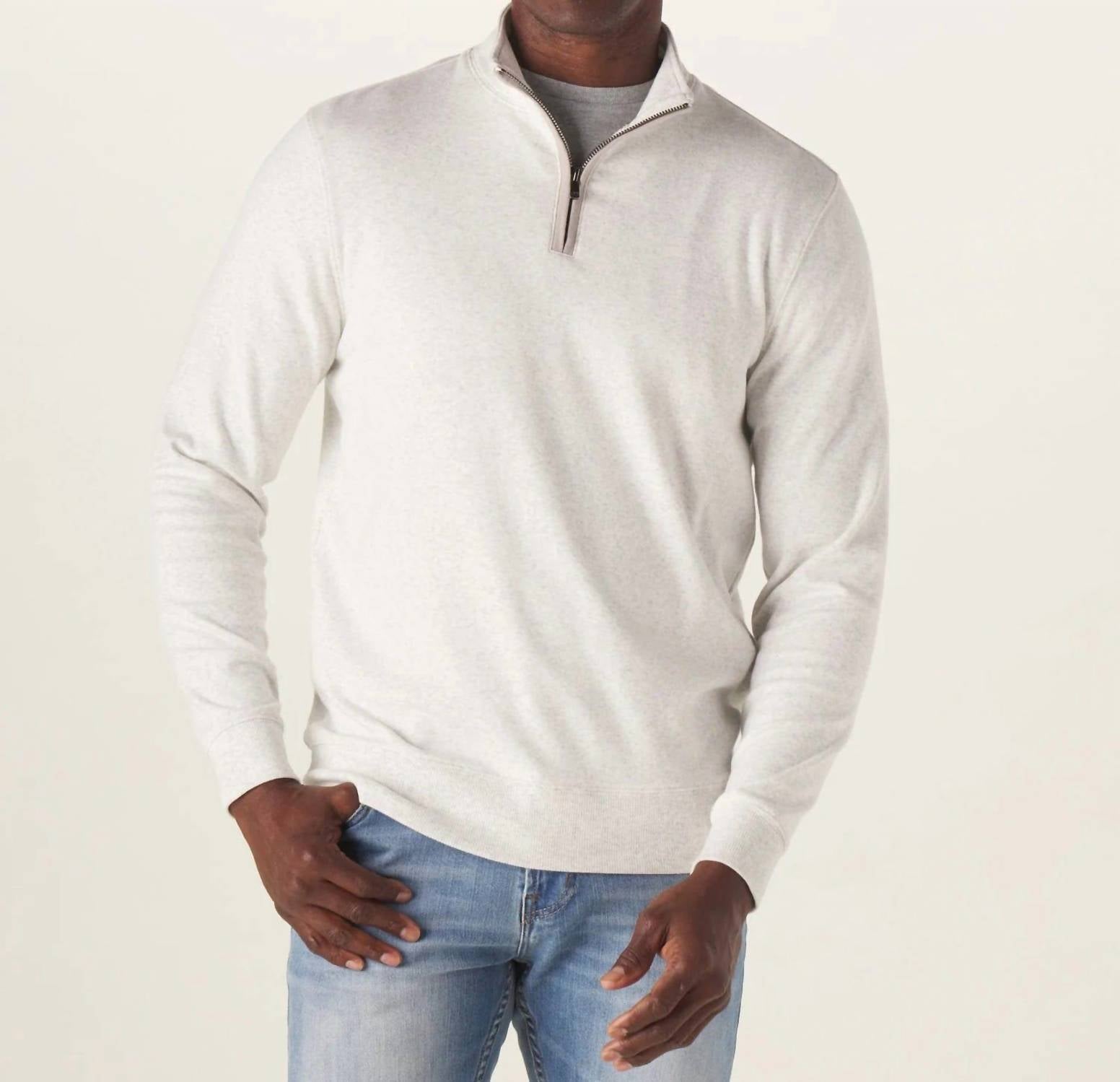 The Normal Brand - Puremeso Weekend Quarter Zip Sweater