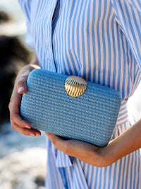 Shiraleah - Women's Quille Minaudiere Clutch Bag