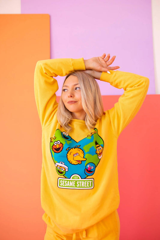 People Of Leisure - World Heart Sesame Sweatshirt
