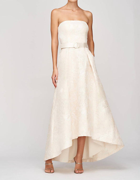 Kay Unger - Bella Hi-low Gown