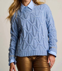 Lisa Todd - Cable Crew Pullover