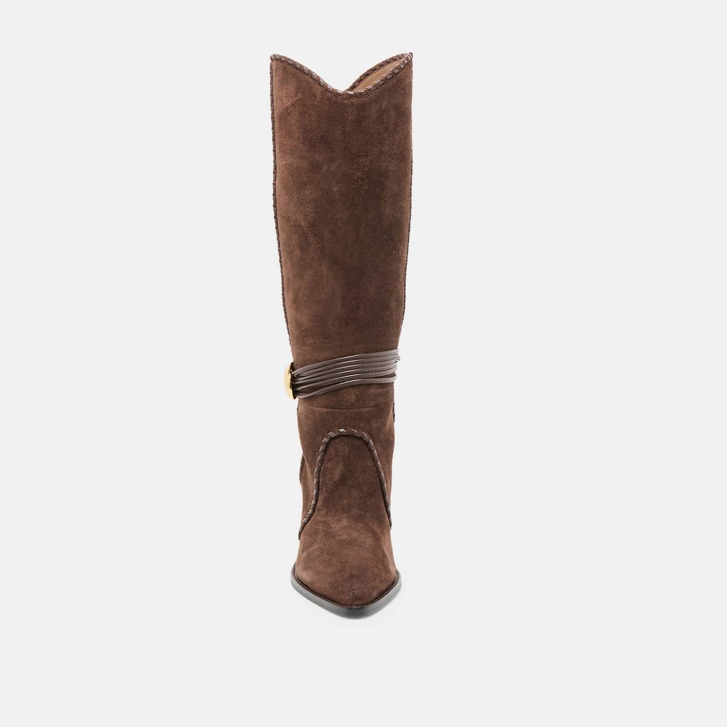 Dolce Vita Women's Jody Suede Boots in dark brown - women's shoe - view 4