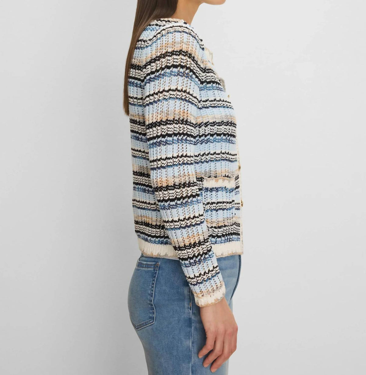 Nic + Zoe - Coastlines Long Sleeve Cardigan