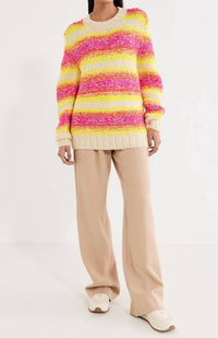 Agr - Stripped Wool Sweater
