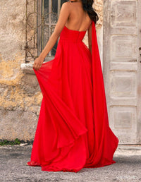 Sherri Hill - One Shoulder Chiffon Gown