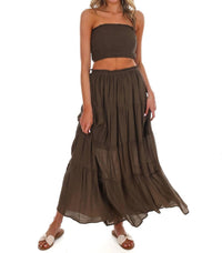 Hyfve - Women's Better People Two Piece Maxi Skirt Set