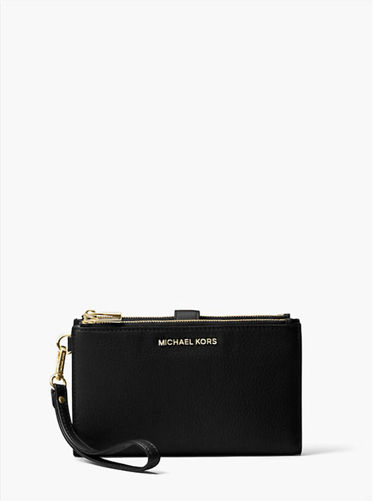 Michael Kors - Adele Leather double zip Smartphone Wallet