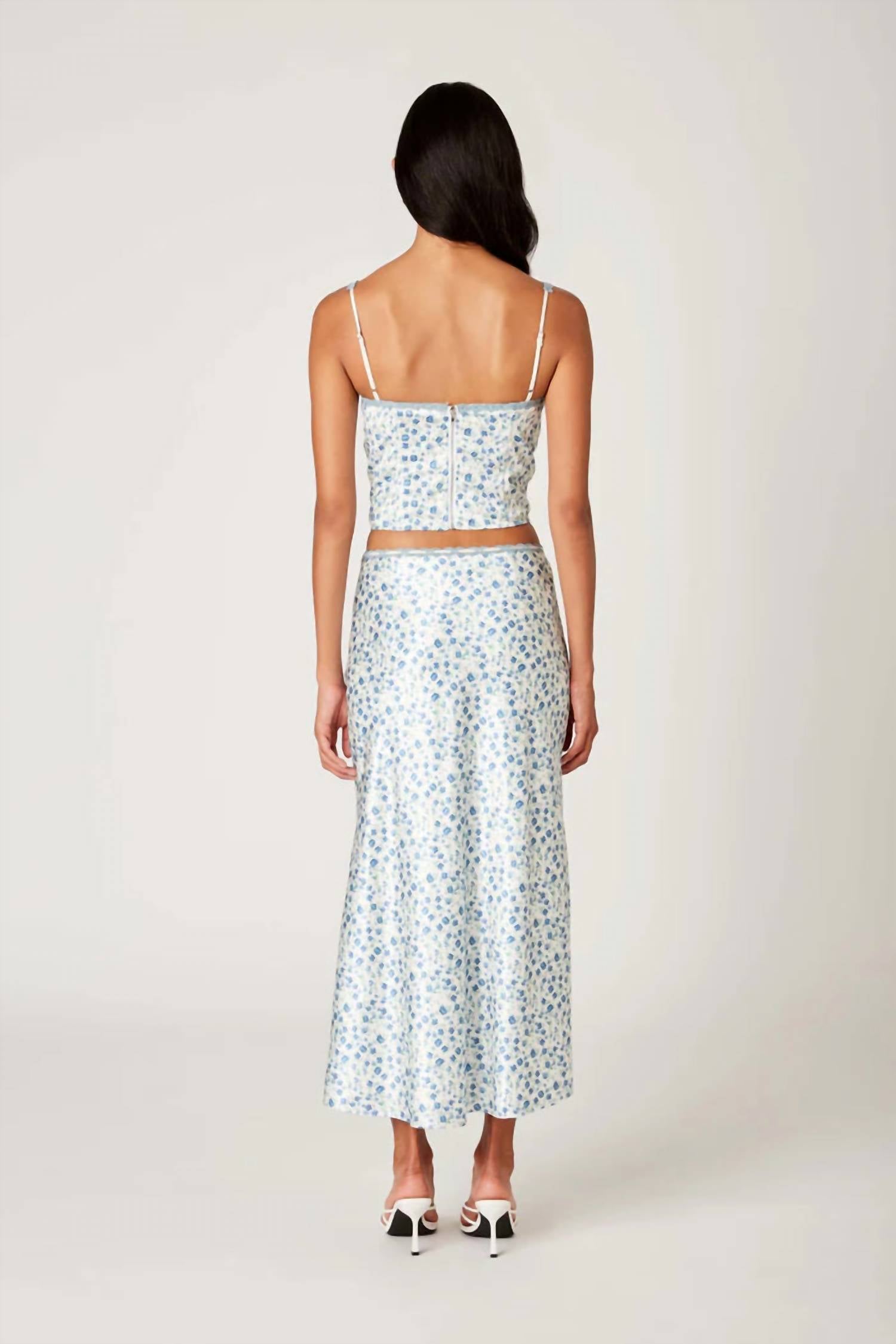 Nia - Nathalia Slip Midi Skirt