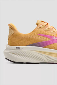 BROOKS Women's Ghost 17 Running Shoe in 810 apricot grey pink - women's shoe - view 4