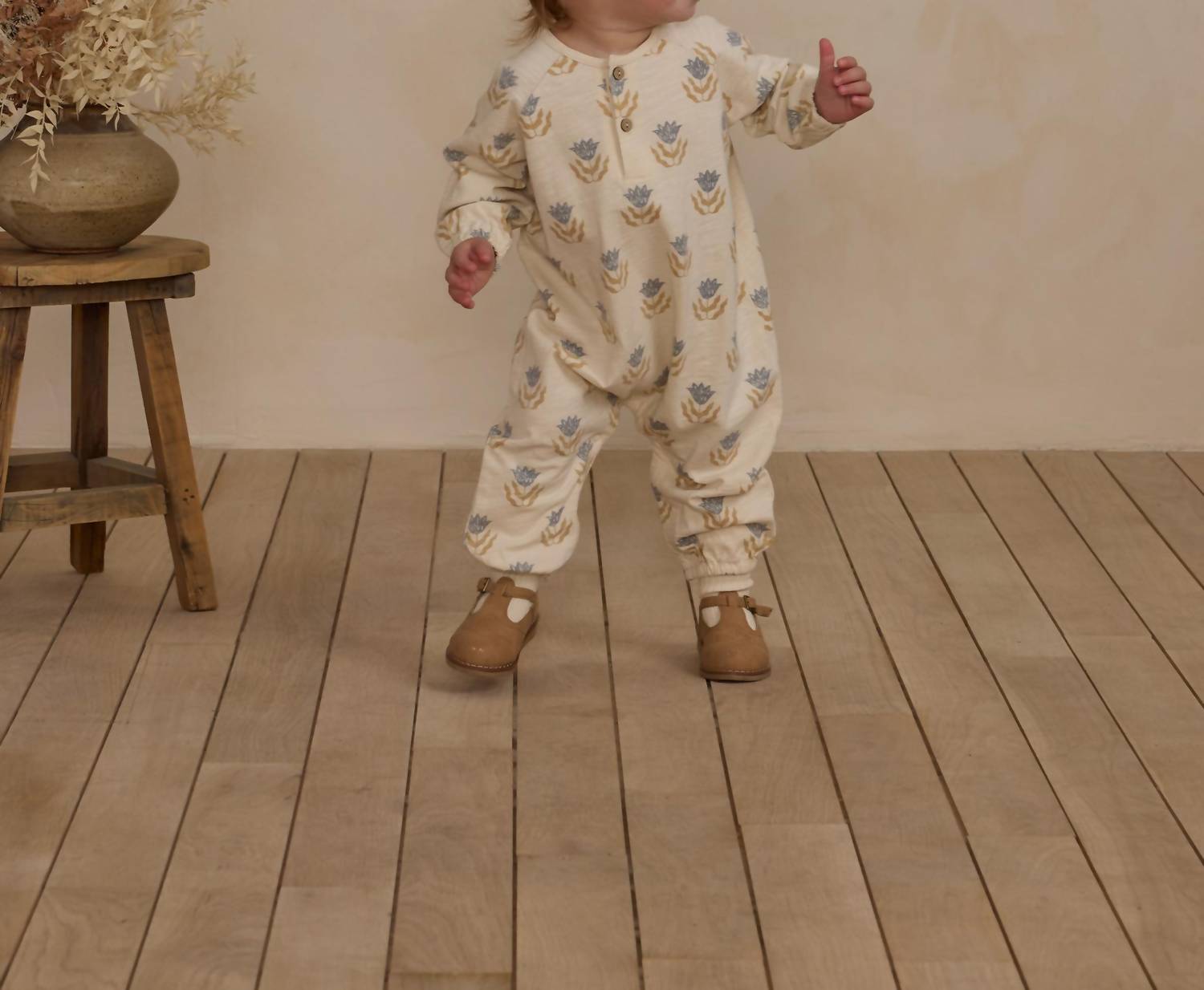Rylee + Cru - Girl's Henley Jumpsuit