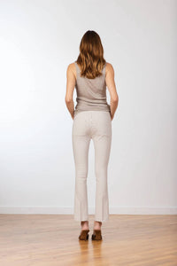 Avenue Montaigne - Stitch Flared Leg Pants