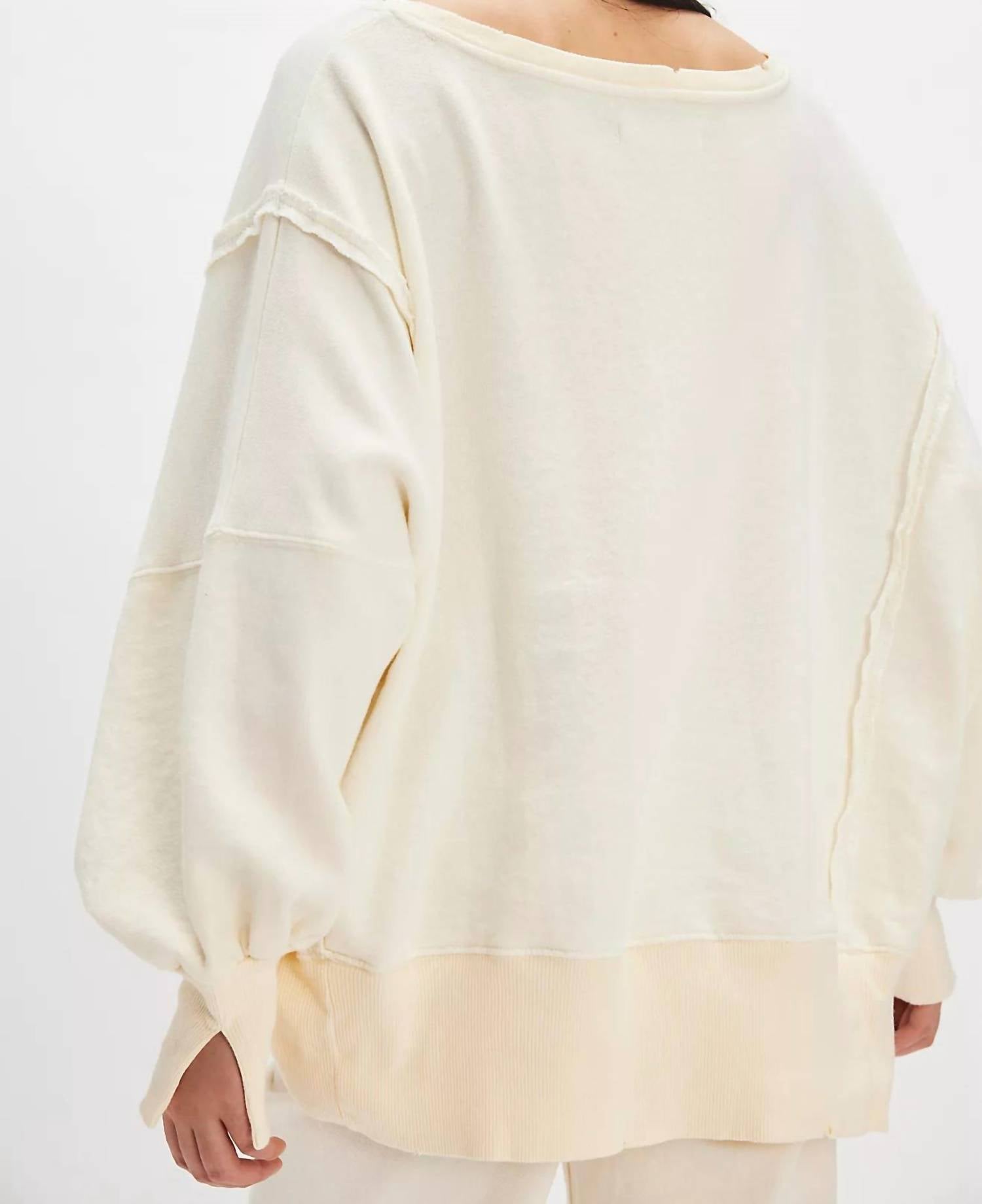 Free People - Sardine Camden Sweatshirt Top
