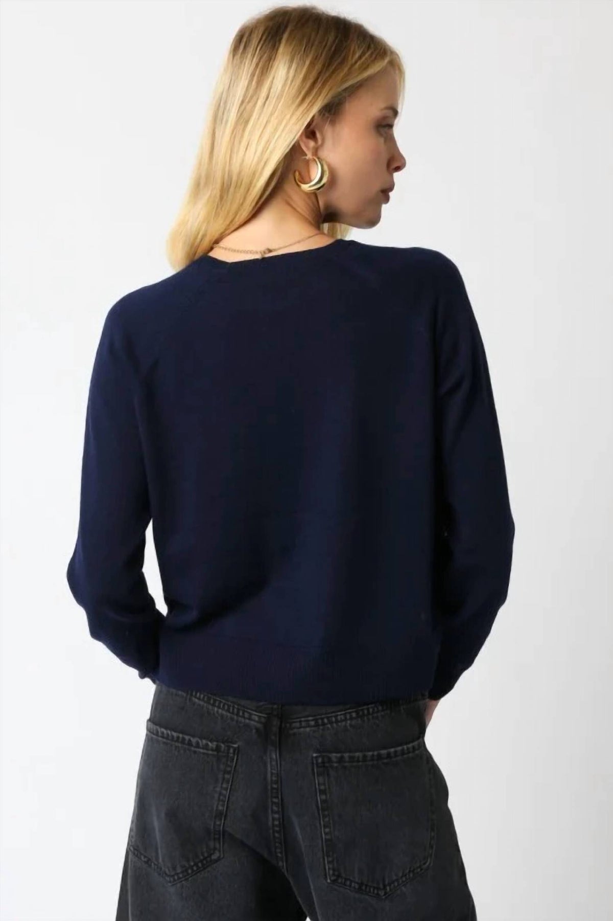Olivaceous - Leann Classic Lightweight Sweater