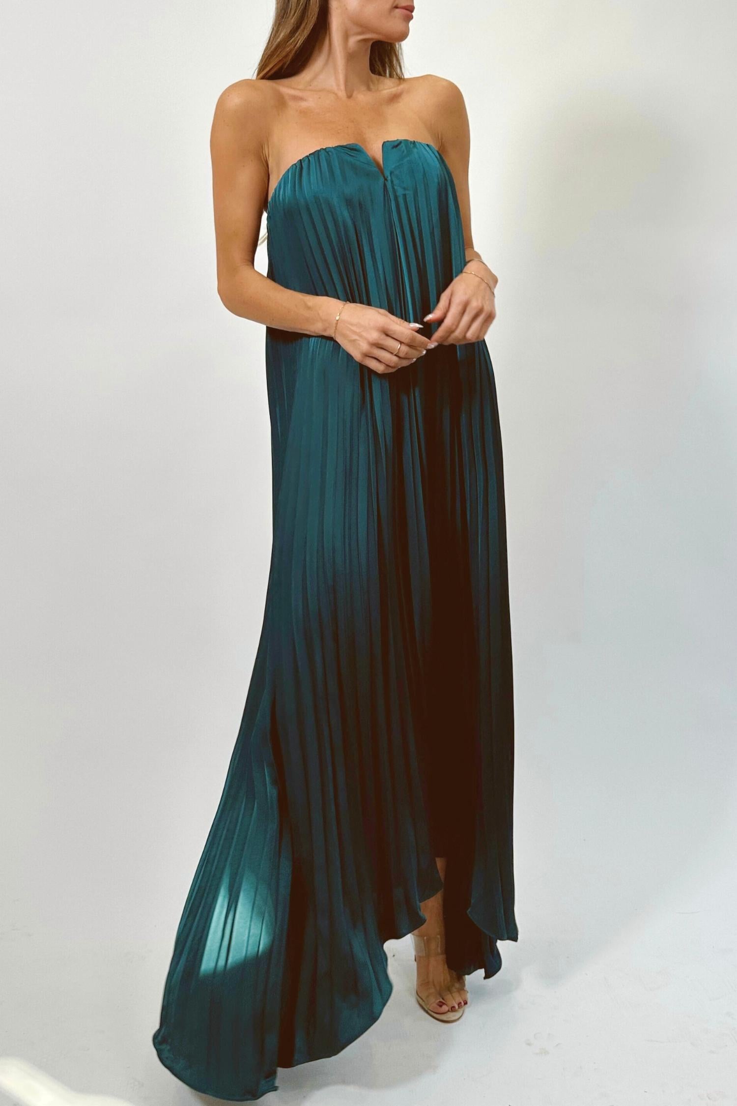 Fore Collection - Sienna Pleated Maxi Dress