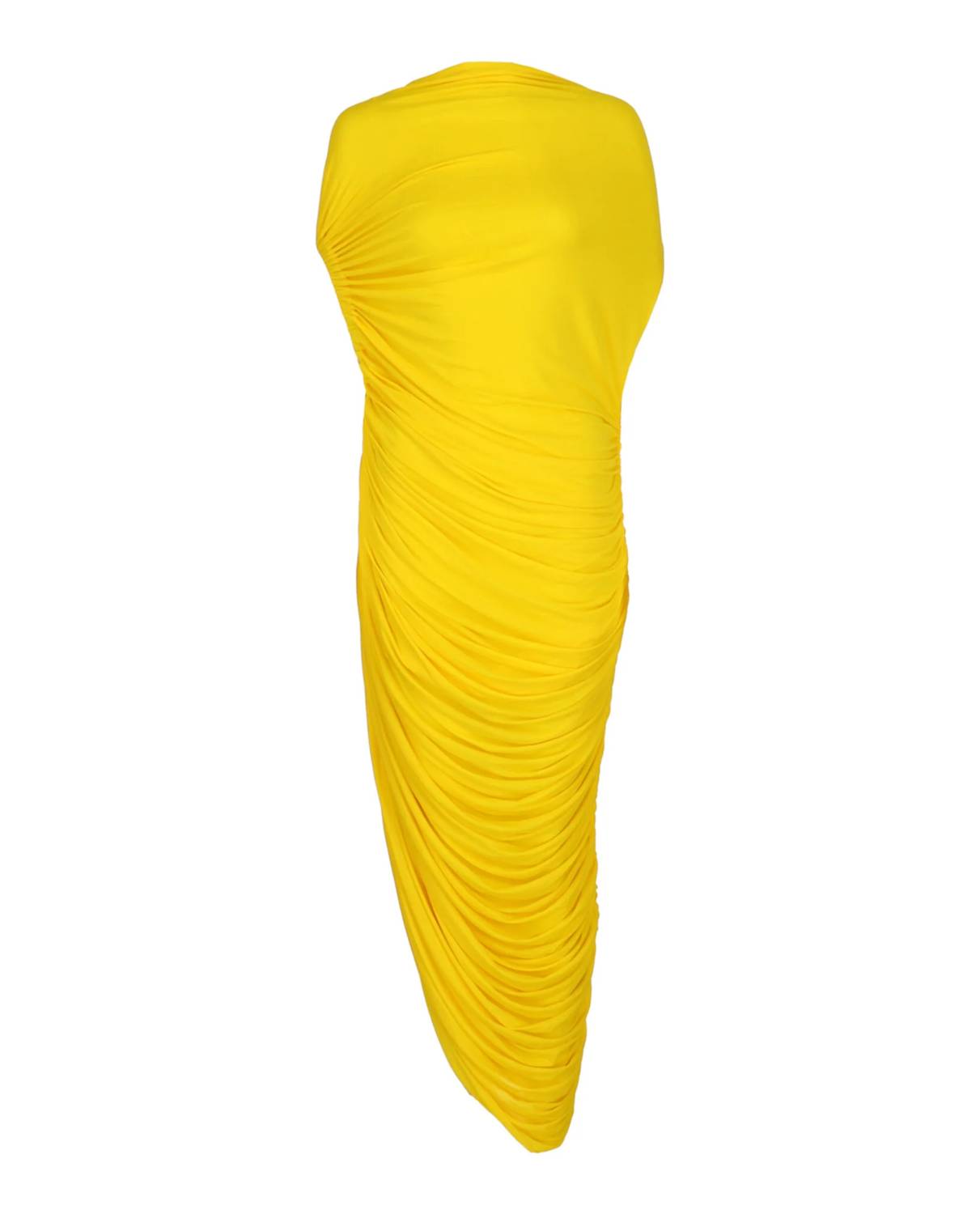 Salvatore Ferragamo - Asymmetric Draped Midi Dress