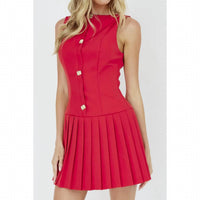 One And Only Collective - Fitted Bodice Mini Dress