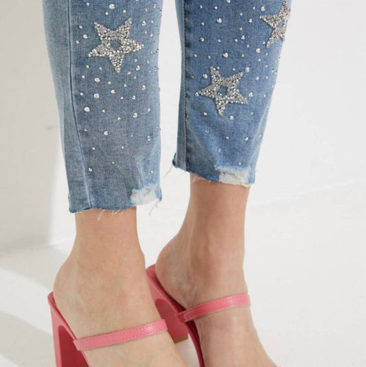 Orly - Star Bling Lower Leg Jeans