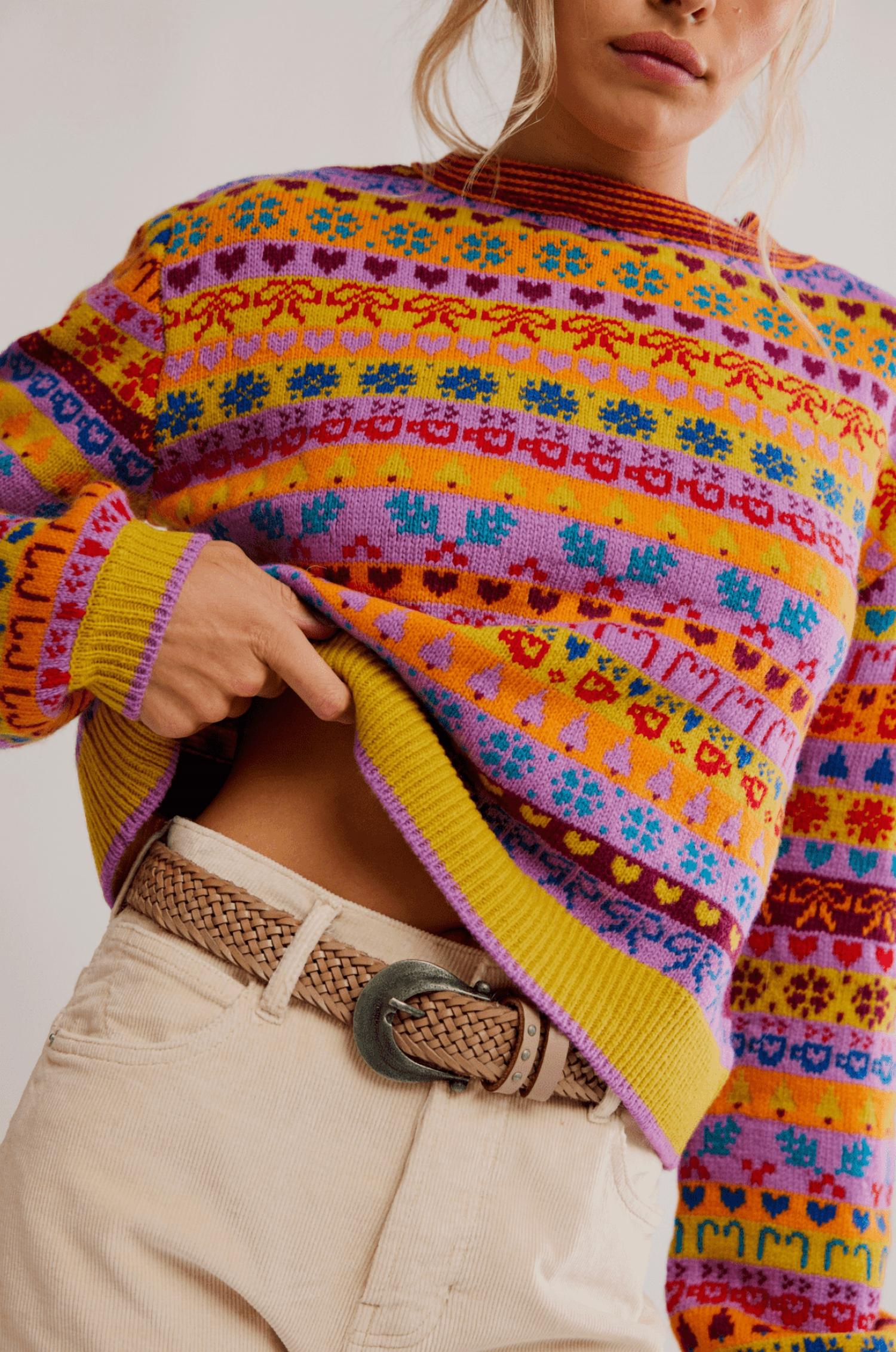 Free People - Favorite Things Long Sleeve Sweater