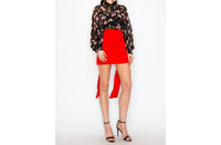 Ina - Side Bow Mini Skirt