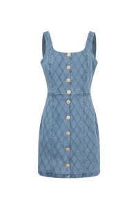 Rivir - Women's Sleeveless Quilted Mini Dress