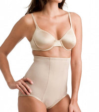 Miraclesuit Shape With Edge Hi-waist Brief in cupid nude - women's intimate - detail view
