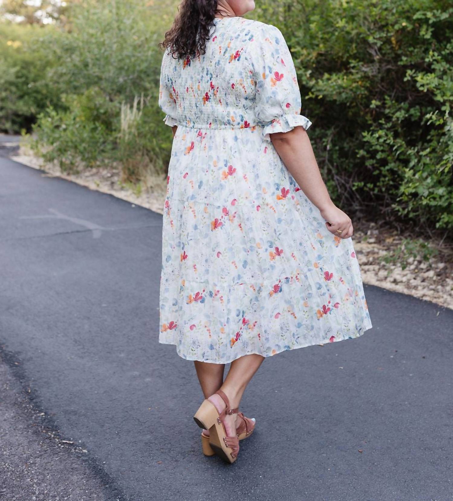 Fehrnvi - Leilani Midi Dress - Plus Size