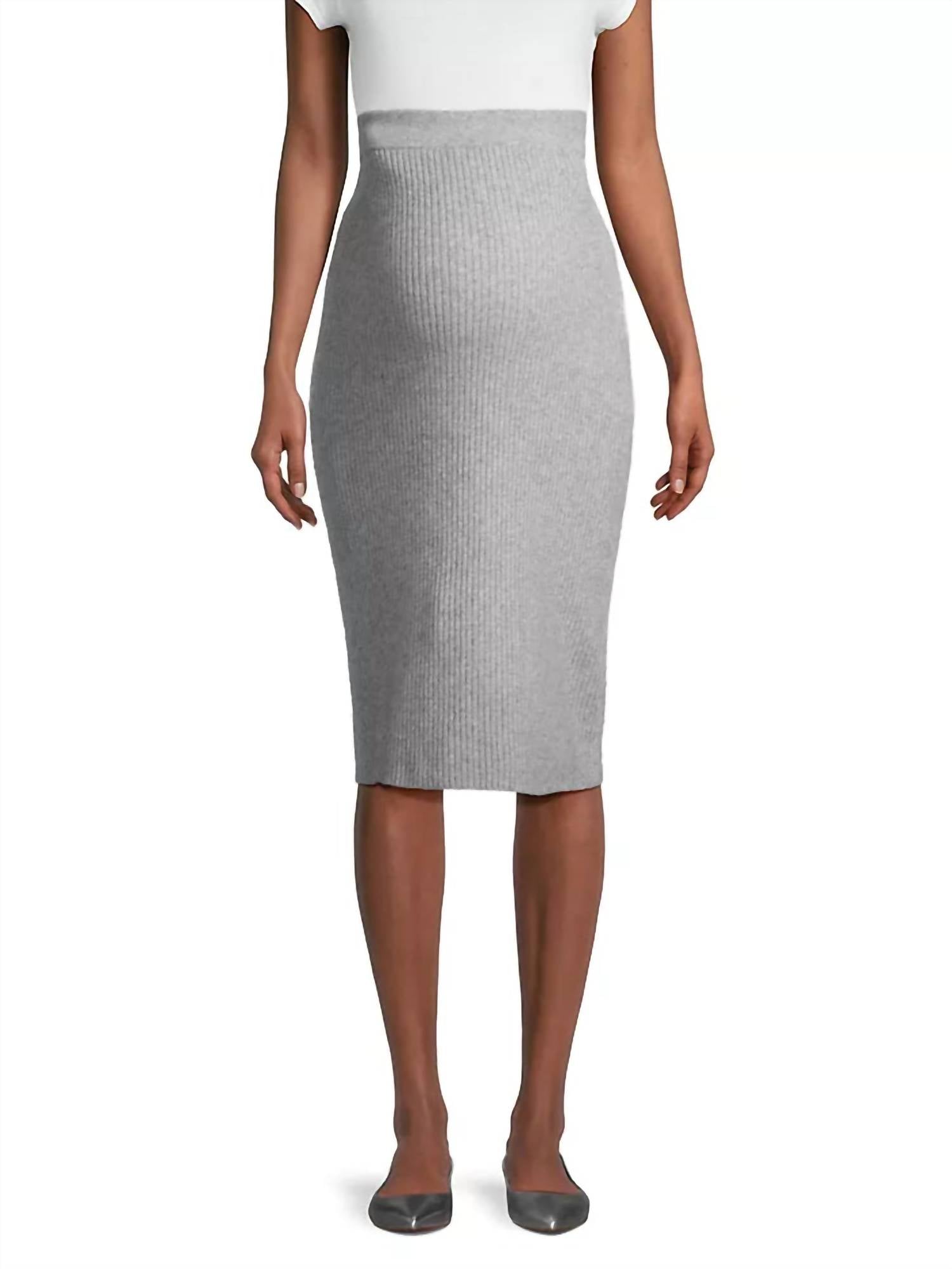 Emilia George - Frankie Knee Length Maternity Skirt