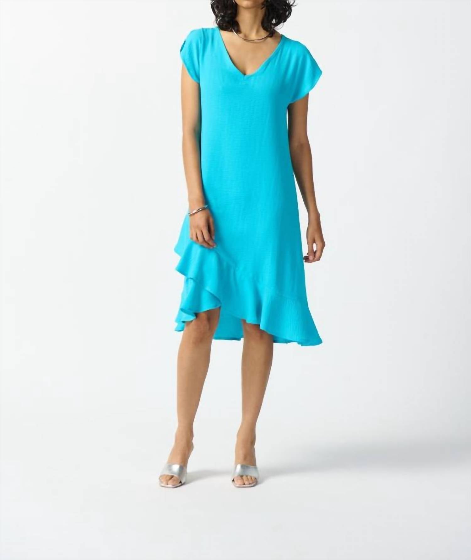 Joseph Ribkoff - Gauze A-Line Dress