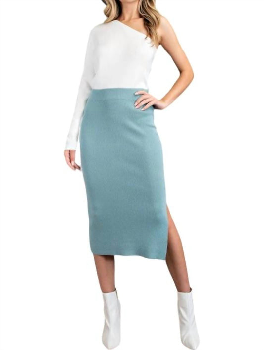 Ee:Some - Knit Midi Skirt