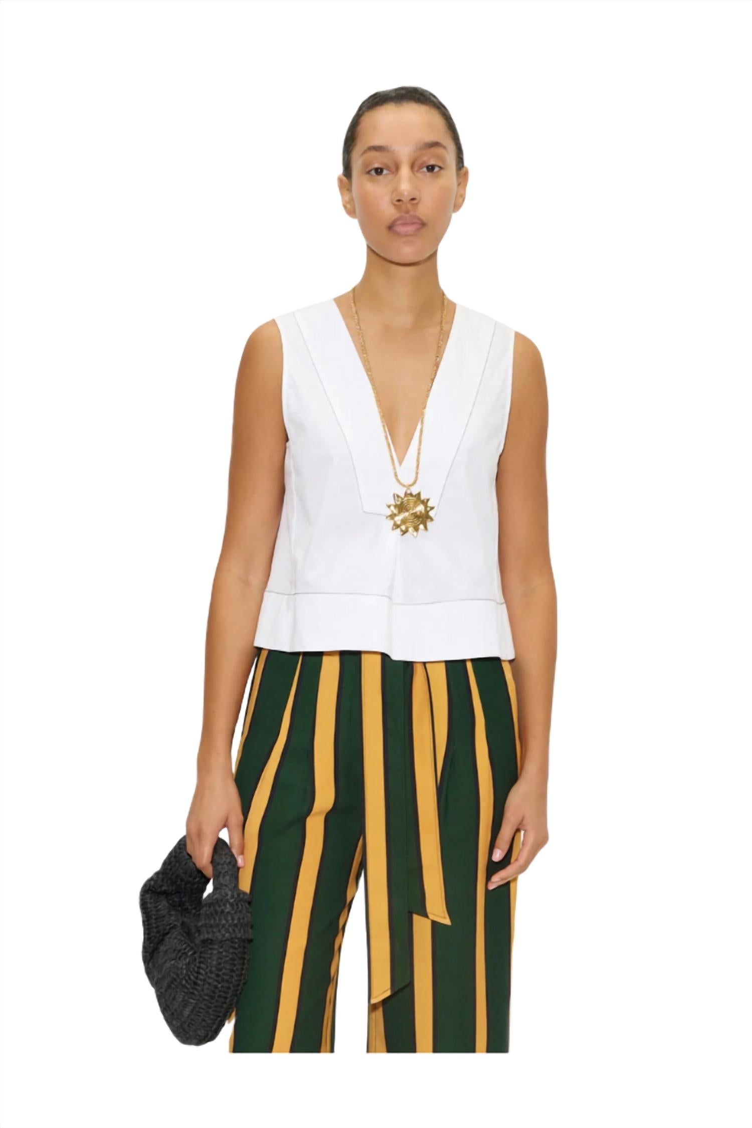 Simon Miller - Arro Sleeveless Poplin Top