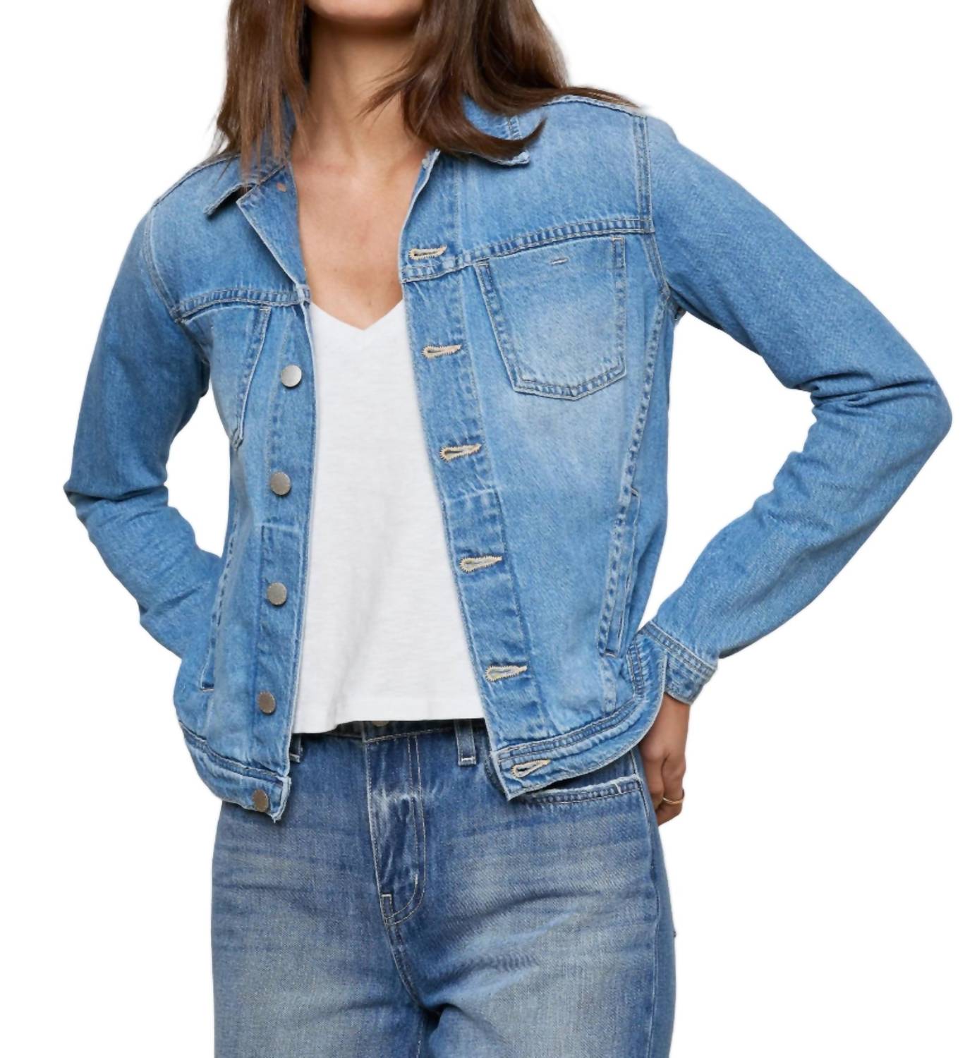 L'Agence - Celine Denim Jacket