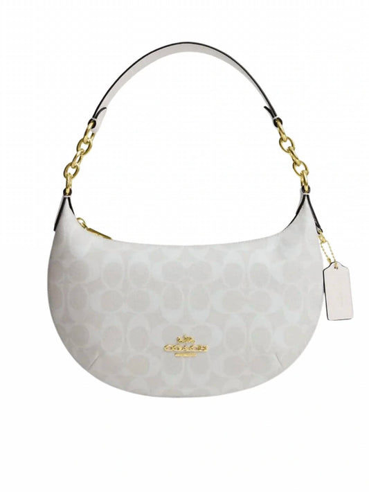 Coach - Mini Payton Signature Canvas Leather Hobo Bag