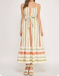 Nyland - Penzance Cotton Embroidered Maxi Dress