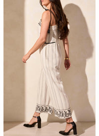 Tribal - Embroidered Jump In Romper