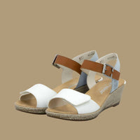 Rieker - Women's Low Wedge Sandal