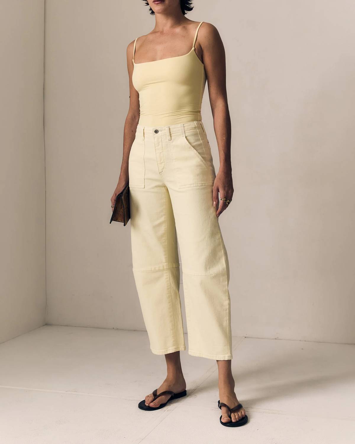Le Jean - Utility Soft Barrel Pants