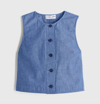 Apiece Apart - Godet Button Front Tank Top
