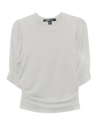 Fifteen Twenty - Women's Shirred Puff Sleeve Top