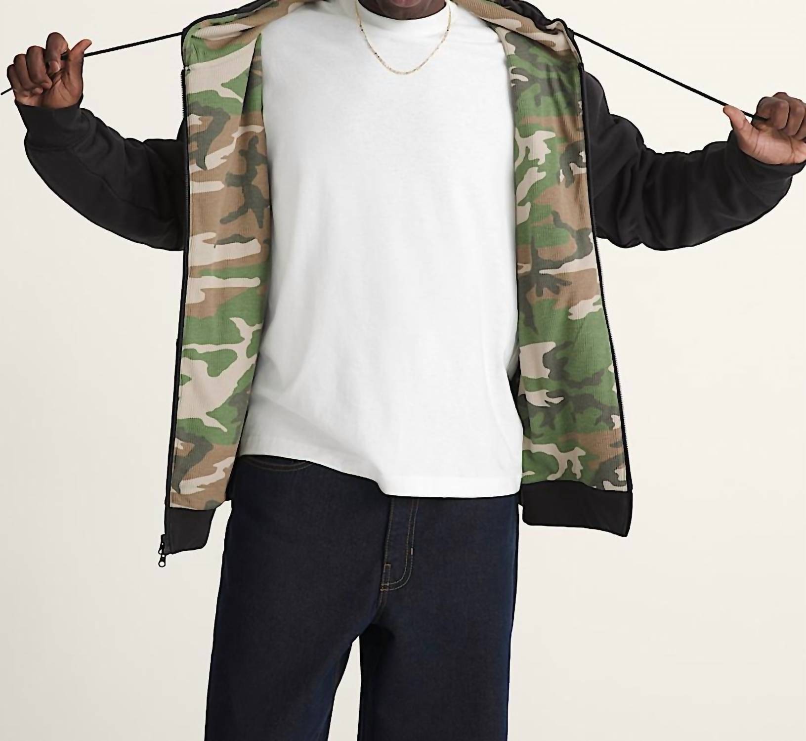 Vans - Men's Dover Thermal Lined Full Zip Hoodie