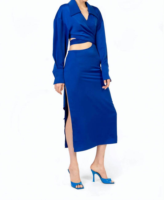Ronny Kobo - Ranell Cutout Wrap Dress