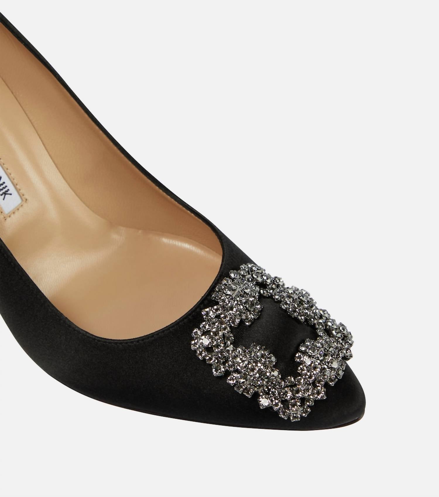 Manolo Blahnik - Women's Hangisi 90 Satin Pumps