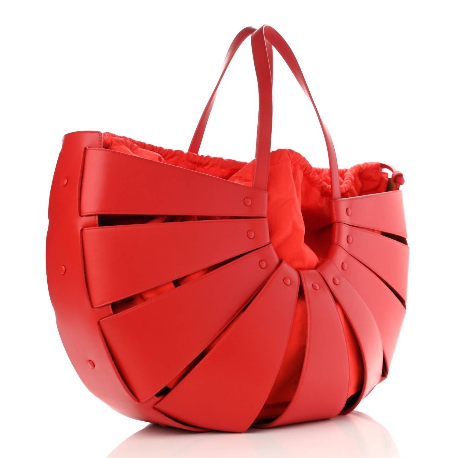 Bottega Veneta - Women's French Calfskin Shell Shoulder Bag