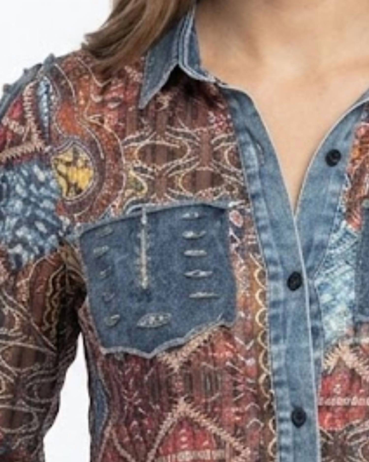 Azi - Saona Button-up Top
